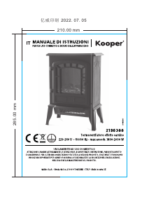 Manuale Kooper 2196388 Termoventilatore