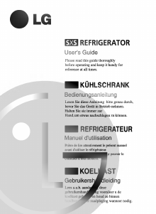 Manual LG GR-P207NAZA Fridge-Freezer