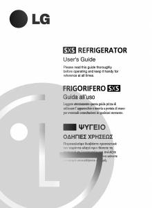Manual LG GC-P207TTFA Fridge-Freezer