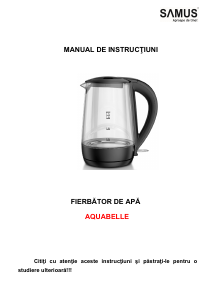 Manual Samus Aquabelle Fierbător