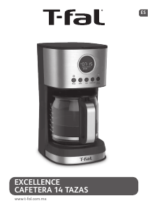 Manual de uso Tefal CM772D50 Excellence Máquina de café