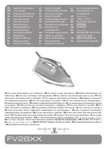 Руководство Tefal FV2830G0 Утюг