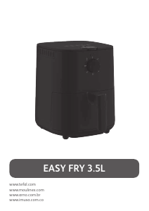 Manual Tefal EY130815 Easy Fry Fritadeira