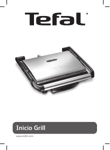Manual Tefal GC241DCH Inicio Contact Grill