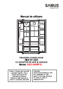 Manual Samus SSX-668NFID Combina frigorifica