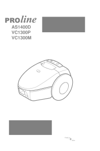 Mode d’emploi Proline AS1400D Aspirateur