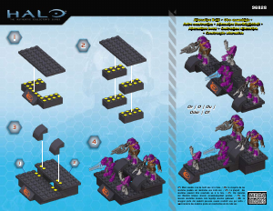 Mode d’emploi Mega Bloks set 96828 Halo Covenant combat unit