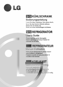 Manual LG GR-L207GBRA Fridge-Freezer