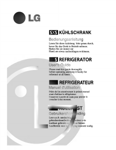 Manual LG GC-P227SUKK Fridge-Freezer