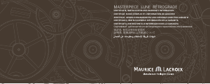 Manuale Maurice Lacroix MP7078 Masterpiece Retrograde Moon Orologio da polso