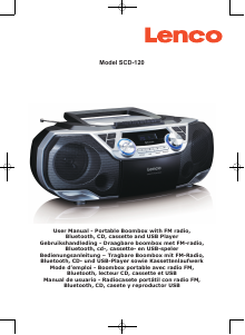 Manual Lenco SCD-120SI Stereo-set