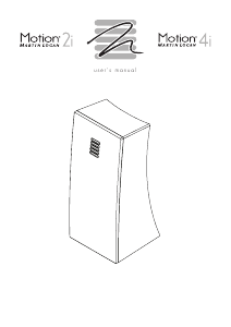 Mode d’emploi MartinLogan Motion 2i Haut-parleur