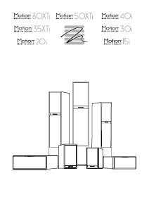 Mode d’emploi MartinLogan Motion 50XTi Haut-parleur