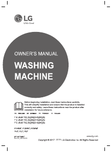 Manual LG F14WM7LN0 Washing Machine