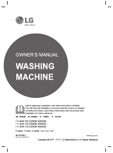 Bedienungsanleitung LG F14WM7TS1 Waschmaschine