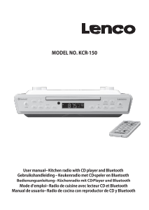 Manual de uso Lenco KCR-150SI Radio