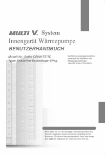 Bedienungsanleitung LG CRNN486TDA0 Wärmepumpe
