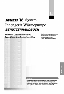 Bedienungsanleitung LG CRNN246TDA0 Wärmepumpe