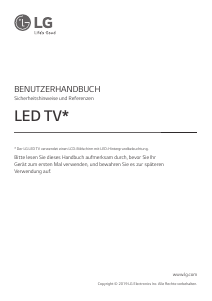 Handleiding LG 50UM76007LB LED televisie