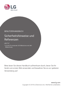 Bedienungsanleitung LG 49LV640S LED fernseher