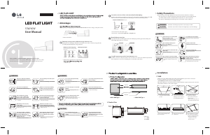 Manual LG LF53073032D Lamp