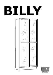 Rokasgrāmata IKEA BILLY Vitrīna