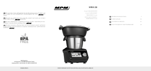 Handleiding MPM MRK-28 Keukenmachine