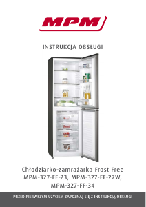 Instrukcja MPM MPM-327-FF-23 Lodówko-zamrażarka