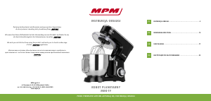 Manual MPM MRK-19 Stand Mixer