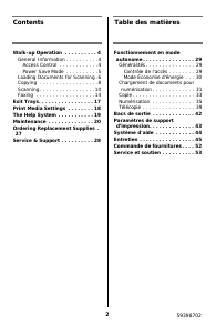 Mode d’emploi OKI MC860dn Imprimante multifonction