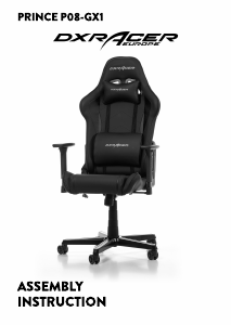 Manuál DXRacer Prince P08-GX1 Kancelářská židle