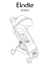 Handleiding Elodie Mondo Kinderwagen