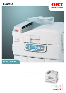 Manual OKI ES3640 Multifunctional Printer