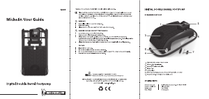 Manual Michelin 12209 Foot Pump