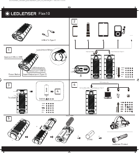 Manual Led Lenser Flex10 Portable Charger