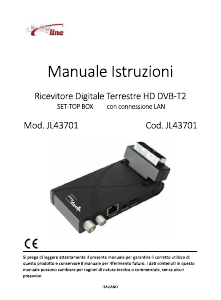 Manuale Jollyline JL43701 Ricevitore digitale