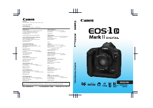 Handleiding Canon EOS 1D Mark II Digitale camera