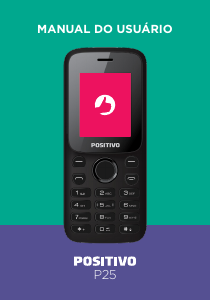 Manual Positivo P25 Telefone celular