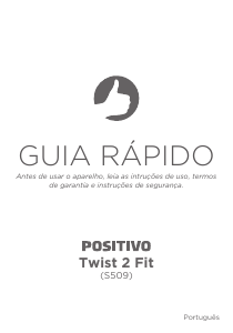 Manual Positivo S509C Twist 2 Fit Telefone celular