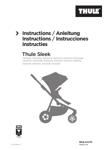 Руководство Thule Sleek Детская коляска