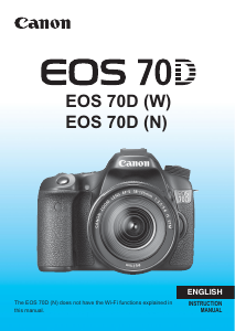 Handleiding Canon EOS 70D Digitale camera