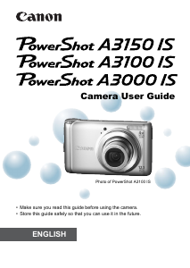 Handleiding Canon PowerShot A3000 IS Digitale camera
