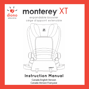 Handleiding Diono Monterey XT Autostoeltje