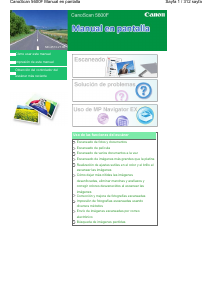 Manual de uso Canon CanoScan 5600F Escáner