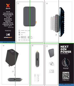 Manuale Xtorm FS400U Caricatore portatile