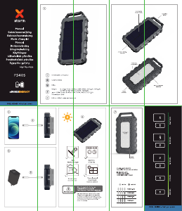 Manuale Xtorm FS405 Caricatore portatile