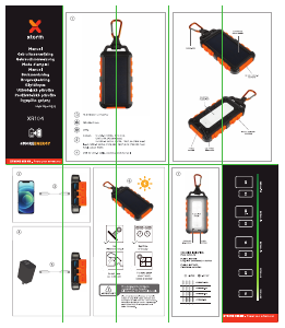 Manuale Xtorm XR104 Caricatore portatile