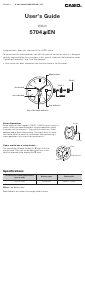 Handleiding Casio Collection MTP-B125M-7AVEF Horloge