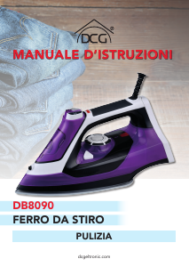 Manuale DCG DB8090 Ferro da stiro