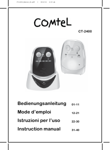 Manual Comtel CT-2400 Baby Monitor